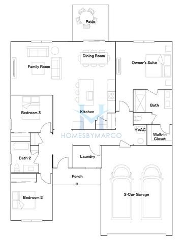 Rutherford model in Andare at Woodlore Estates, Crystal Lake, IL, built by Lennar