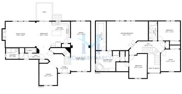 Photos of the Lafayette model in the Century Trace subdivision in Plainfield, IL