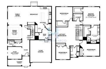 Photos of the Logan model in the Kettering Estates subdivision in Lemont, IL