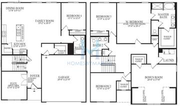 Photos of the Belmont model in the Ashcroft Place Estates subdivision in Oswego, IL