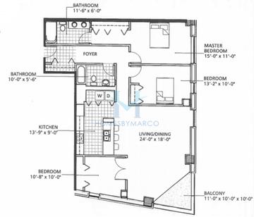 Photos of the C model in the 900 Chicago Avenue Condo subdivision in Evanston, IL