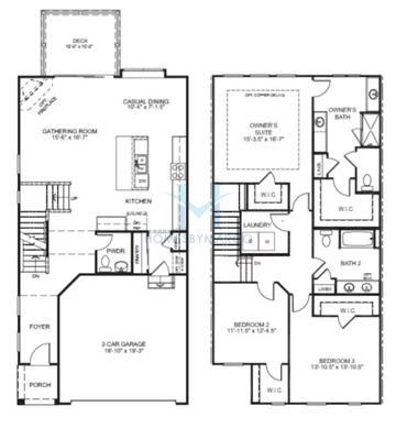 Photos of the Stillman model in the Riverbank Crossing subdivision in Geneva, IL