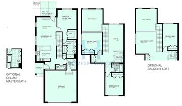 Photos of the Sanctuary model in the Newberry Lane subdivision in Palatine, IL