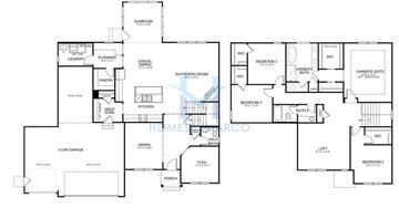 Photos of the Goodwin model in the Bravo Pointe subdivision in Bartlett, IL