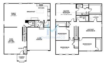 Photos of the Fletcher model in the Darby Farm subdivision in New Lenox, IL