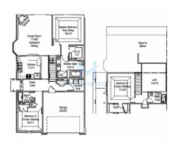 Photos of the Erin Ii model in the Hawthorne Preserves subdivision in Lockport, IL