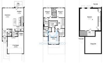Photos of the Arlington model in the Roslyn Meadows subdivision in Barrington, IL