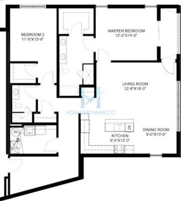 Photos of the H model in the The Marquis on Maple subdivision in Downers Grove, IL