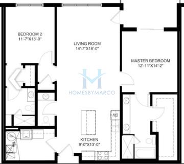 Photos of the G model in the The Marquis on Maple subdivision in Downers Grove, IL