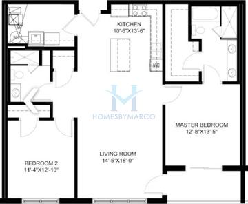 Photos of the E model in the The Marquis on Maple subdivision in Downers Grove, IL