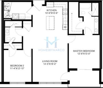 Photos of the D model in the The Marquis on Maple subdivision in Downers Grove, IL