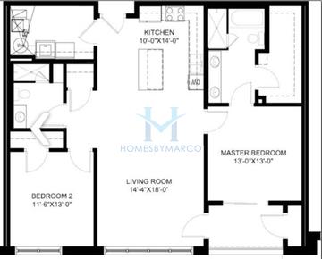 Photos of the A model in the The Marquis on Maple subdivision in Downers Grove, IL