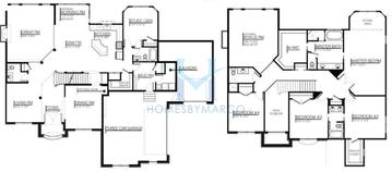 Photos of the Jonathon model in the Sutton Place subdivision in Naperville, IL