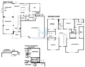 Photos of the Elizabeth model in the Playa Vista subdivision in Plainfield, IL