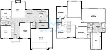 Photos of the Carna model in the Stewart Ridge subdivision in Plainfield, IL