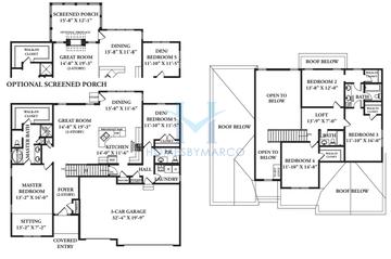 Photos of the Donovan model in the Heron Creek subdivision in Sycamore, IL