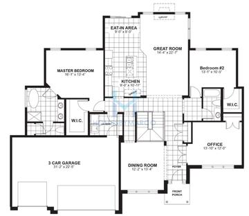 Photos of the Ashton model in the Stewart Ridge subdivision in Plainfield, IL