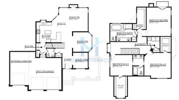 Photos of the Bella model in the Wilding Pointe subdivision in Plainfield, IL