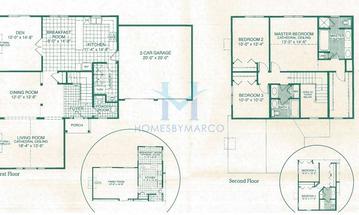 Photos of the Aberdeen model in the Country Lane subdivision in Waukegan, IL