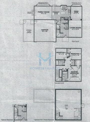 Photos of the Dorchester model in the Lakeview Estates subdivision in Oswego, IL