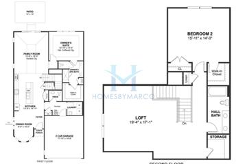 Photos of the Brynn model in the Villas at Trafford Place subdivision in Naperville, IL