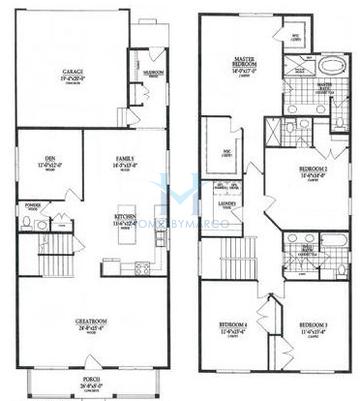 Photos of the Sturnbridge model in the Hawthorn Trails subdivision in Hawthorn Woods, IL
