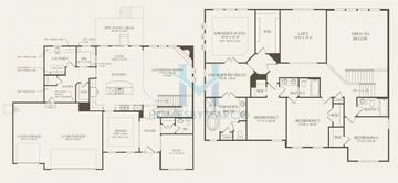 Photos of the Deer Valley model in the Hawthorn Hills subdivision in Hawthorn Woods, IL