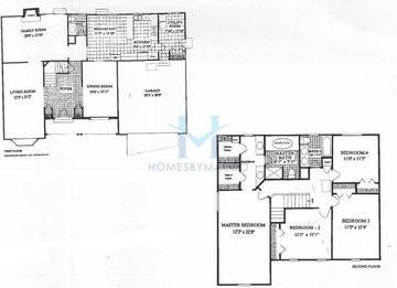 Photos of the Doncaster model in the Winchester Estates subdivision in Gurnee, IL