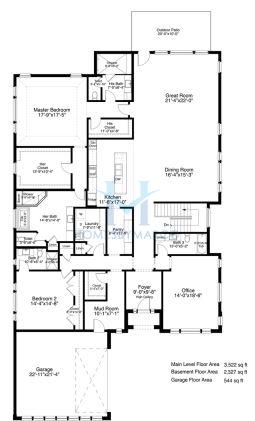 Photos of the Devonshire model in the Heritage subdivision in Highland Park, IL