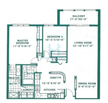 Photos of the Ashton model in the Waterford Place subdivision in Park Ridge, IL