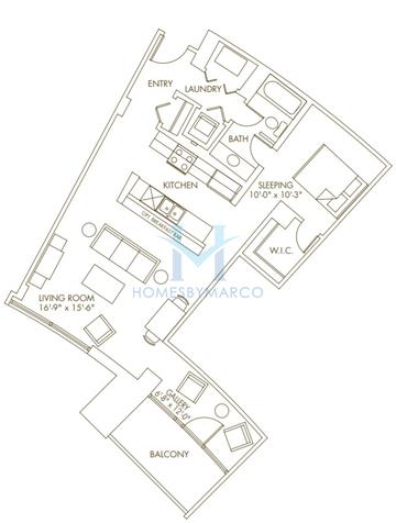 Photos of the A model in the Grand Bend subdivision in Evanston, IL