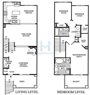 Photos of the Randall model in the The Glen subdivision in Glenview, IL