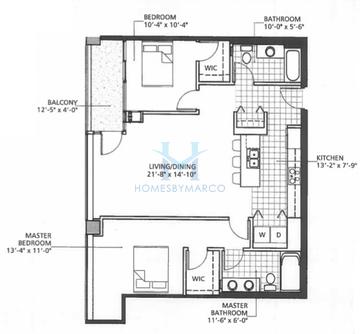 Photos of the M model in the 900 Chicago Avenue Condo subdivision in Evanston, IL