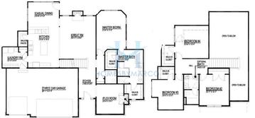 Photos of the Danielle model in the Stewart Ridge subdivision in Plainfield, IL