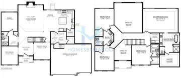 Photos of the Brighton model in the Highland Woods subdivision in Elgin, IL