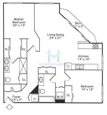 Photos of the Pasadena model in the 515 Main Street subdivision in Evanston, IL
