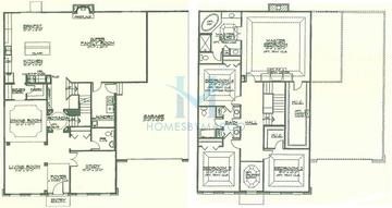 Photos of the Prestbury model in the Astoria Place subdivision in Arlington Heights, IL