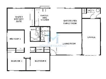 Photos of the Colorado model in the The Trend subdivision in Hanover Park, IL