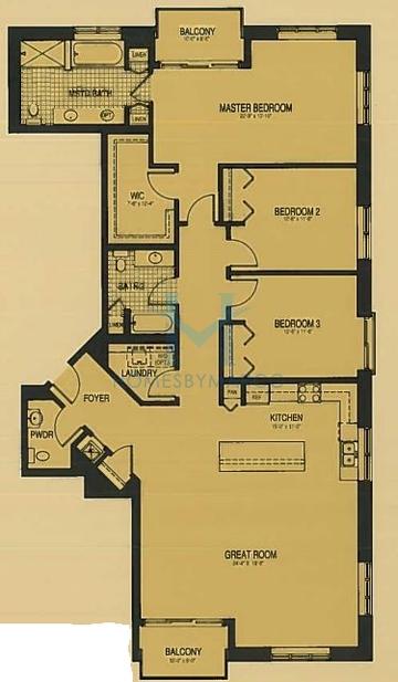 Photos of the H model in the Port Clinton Place subdivision in Vernon Hills, IL