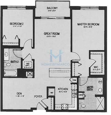 Photos of the D model in the Port Clinton Place subdivision in Vernon Hills, IL