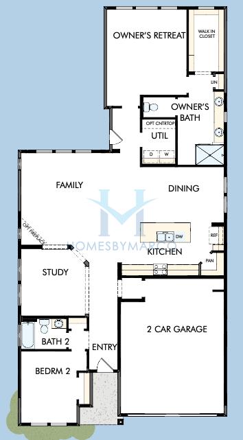 Photos of the The Montage model in the Crescent Pointe at Great Sky subdivision in Canton, GA