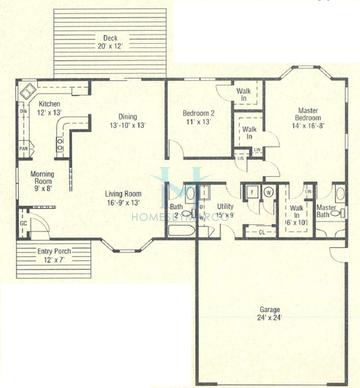 Photos of the Harry James model in the Saddlebrook Farms subdivision in Grayslake, IL