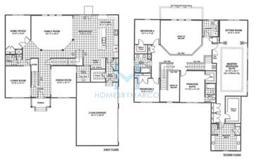Photos of the Lansing model in the Hunt Club subdivision in Oswego, IL