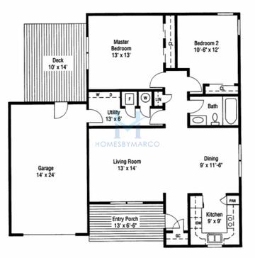 Photos of the Derby model in the Saddlebrook Farms subdivision in Grayslake, IL