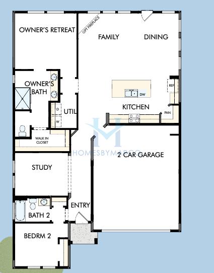 Photos of the The Sanctuary model in the Crescent Pointe at Great Sky subdivision in Canton, GA