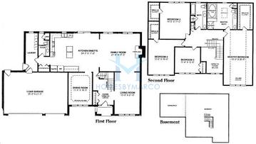 Photos of the Claddagh model in the Bridges Of Mokena subdivision in Mokena, IL