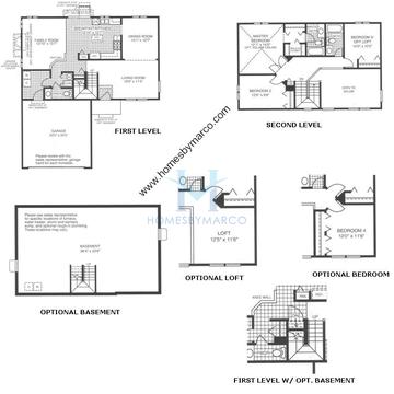 Photos of the Exmoor model in the Lakewood Crossing subdivision in Hampshire, IL