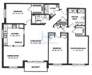 Photos of the Mitchell model in the Library Courte subdivision in Des Plaines, IL