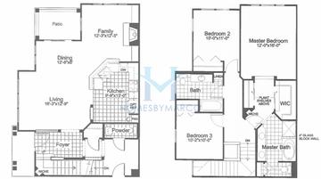 Photos of the Pontoon model in the Sunset Ridge subdivision in Wauconda, IL