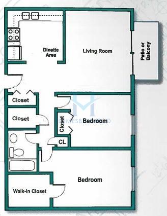Photos of the Cedar model in the Royal Oak Condominiums subdivision in Wildwood, IL